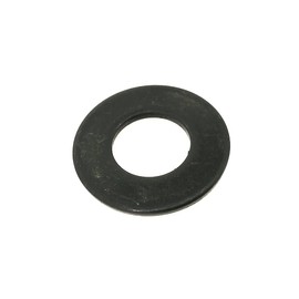 Stainless Steel/SS Black Round Washers [Former JIS Small] For M10 10.5 x 18 x 1.6 (10 Pack)