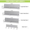 Kmise Magnestic Spice Rack (3, Grey)