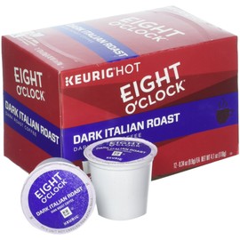 EIGHT O'CLOCK KEURIG Dark Italian Roast Coffee 12 Piece K-Cup Packs, 12 oz
