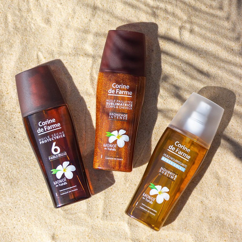 CORINE DE FARME Huile Nourrissante Apres-soleil Corps & Cheveux -