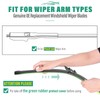 24" 21" Windshield Wiper Blades Replacement for Pontiac G6 2005