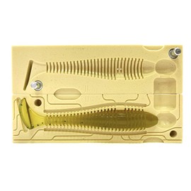 Smedioks Premium Soft Plastiс Mold Lure Making Injection Molds Fishing Lures Swing Impact Fat 3.8''