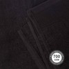 Extra Soft Premium Luxury Egyptian Cotton Hand Towels 700 g/m² Black