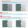 IBENZER Compatible with MacBook Pro 15 Inch Case 2019 2018
