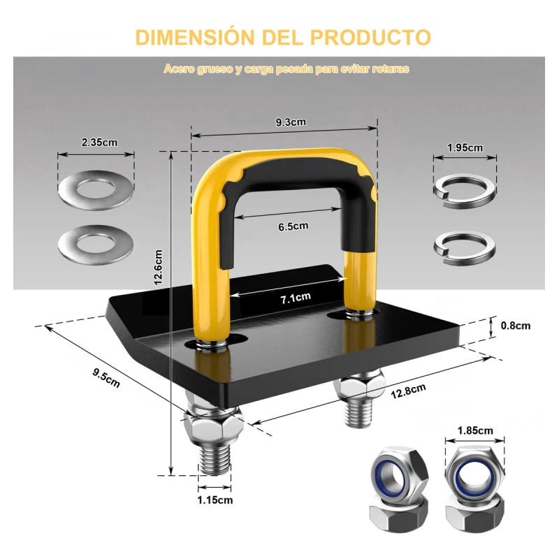 Eliminador De Ruido Para Tirón Remolques Coche Universal