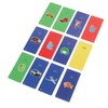 50pcs Amblyopia Training Card Waterproof 0.7mm Hole 4 Holes Strabismus