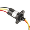 Electrical Slip Ring, 250RPM 15A Mini Slip Ring 3 Wires