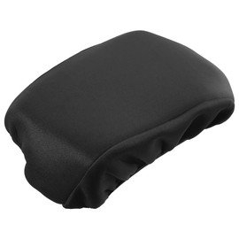 X AUTOHAUX Black Neoprene Center Console Cover Armrest Protector Cover Pad Replacement for Ford for Ranger 2019-2020 Black Stitches