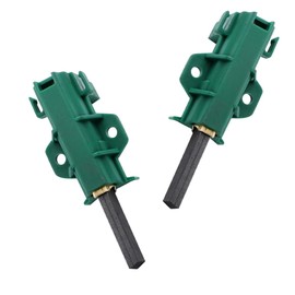 Konuooer Motor Carbon Brush Set for Washing Machine Beko Blomberg 371202405 371202407 L24MF7 Candy Hoover 49028930 Smeg 691913573 Lamona Green Carbon Brushes for WMB WMD WTV etc