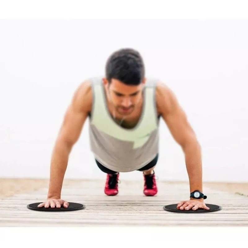 AW Discos Deslizantes Deslizadores 2 Piezas Athletic Works