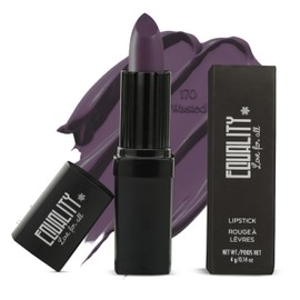 EQUALITY Xtreme Matte Lipstick | Liquid Lipstick Full Coverage, Long‑Lasting Matte & Bold Pigmented Lipstick, Creamy Texture with Vitamin E & Antioxidants, Halal Certified | 4 g/0.14 oz - Wasted