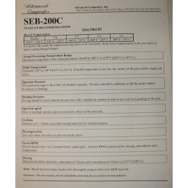 Advanced Composites Glass-filled Polypropylene Injection Molding Carbon Black Plastic Pellets 10 lbs