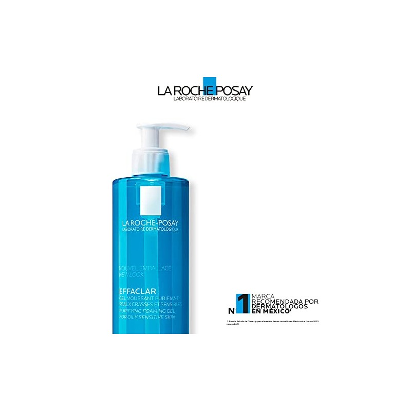 La Roche-Posay Effaclar Gel Limpiador Purificante Anti-Imperfecciones 400ml