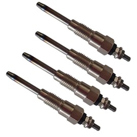 Glow Plug Replacement Compatible with Kawasaki Mule 2510 3010 4010 Utility Vehicles (4 PACK)