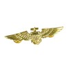 Bristol Novelty BA027 Aviator Pin | Metal | Gold, mens,