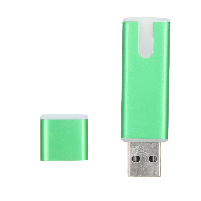 Flash Drive Portable Green U Disk Large Storage Stick with