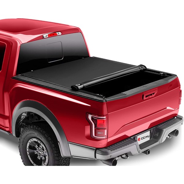 cciyu 5'5"FT Truck Bed Tonneau Cover Fit for Ford for