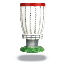 Disc Golf Hand Made Basket Chalice Mug