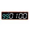 Fitness Timer Clock Large LED Digital Anti Vertigo Display Workout