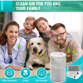 3Pack PECO Filter Replacement Compatible with Molekule PECO Air Purifier,3 in 1 High Efficiency True PECO HEPA *2 and 2 Pack Pre-Filter. (3Pack)