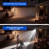 Ottymer Battery Operated Outdoor Motion Sensor Light, 600LM 6000K Waterproof