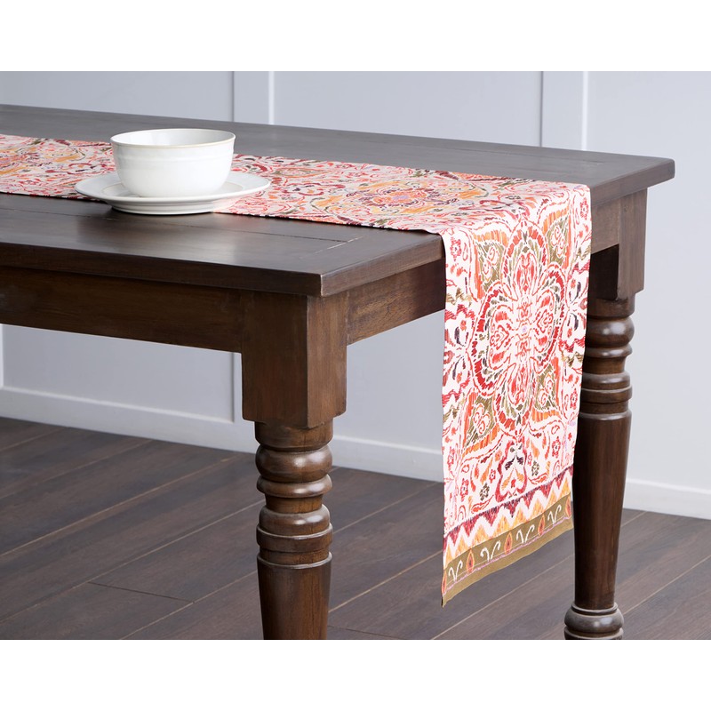 Maison d' Hermine Damask 100% Cotton Table Runner for Party
