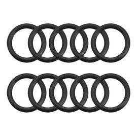 sourcing map Pack of 10 Gasket O Rings 23mm OD 16.8mm ID 3.1mm Width Nitrile Rubber Metric Sealing Rings NBR Rubber Washers for Tap Lines Oil Acid Resistant Pipe
