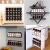 Churboro 36 Spice Jars with 547 Labels- Glass Spice Jars