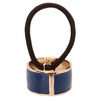 L. Erickson Atelier Enamel Cuff Pony - Navy/Gold by L.