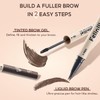 FelinWel Dual-Ended Brow Pen & Mascara - Waterproof Eyebrow Pencil
