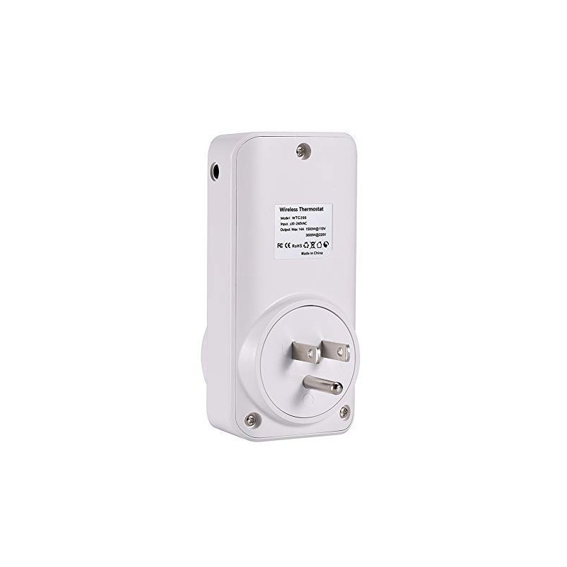SENSTREE Wireless Thermostat Outlet, Temperature Control Outlet Heating and Cooling