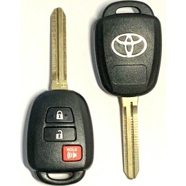 Toyota CUT BY CODE SERVICE + Toyota RAV4 2013-2018 Remote Key Fob (H chip) GQ4-52T
