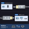 Display Port to HDMI - Male to Female Cable 1.8m