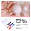 Vaguelly 1 Box Detachable Fluffy Balls Nail Art Decorations Nail