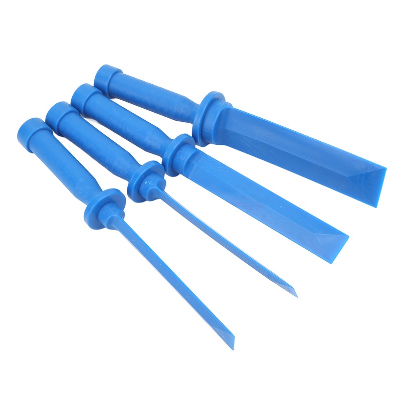 4PCs Plastic Chisel Scraper Set Non Marring Universal Scraper Remover