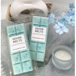 Devon Melts - Unstoppables Fresh - Highly Scented 100% Soy Wax Snapbar