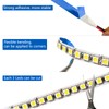 Tesfish 12 V LED Strip Light, Natural White, 4000 K,