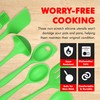 Chef Craft Premium Silicone Kitchen Tool and Utensil, 7 Piece