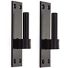 Merriway BH06846 (2 Pcs) Gate Hinge Brackets 13mm Pin Heavy