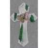 Wall cross, cardinal, handmade, small, wooden, original