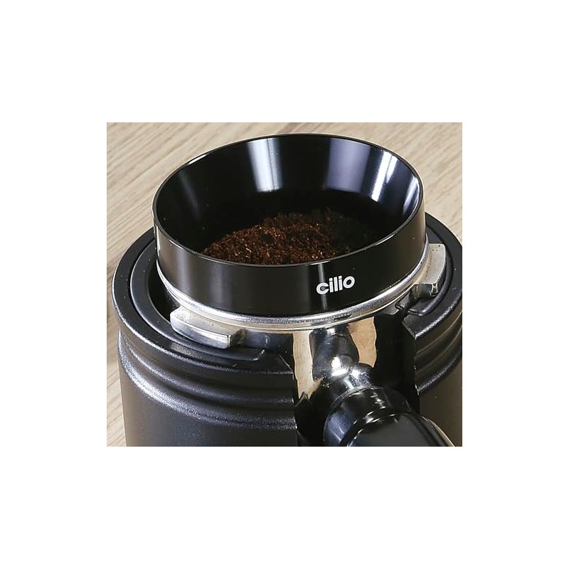 Cilio Barista Dosing Ring 58 mm Magnetic Anodised Aluminium