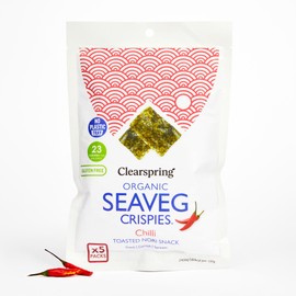 Clearspring Organic Seaveg Crispies Multipack (1, Chilli)
