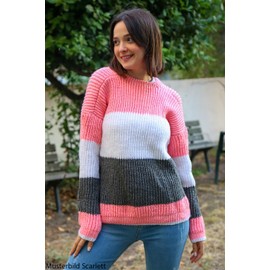 Wollbiene Scarlett Wool, 10 x 50 g, Wool for Knitting and Crocheting, Baby Wool, Turkish Wool (Pink 07)