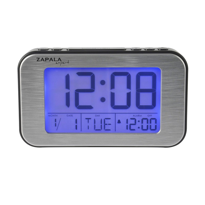 ZAPALA expert Battery Operated Alarm Clock - Simple Basic Operation,