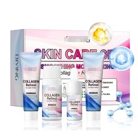 Collagen Retinol Anti-Wrinkle Facial Kit 4pcs