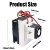 Mini Air Conditioner DC 12V DIY Thermoelectric Peltier Refrigeration Cooling