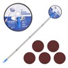 Pole Sander for Drywall,Manual Hand Radial Wall Sander with Extension