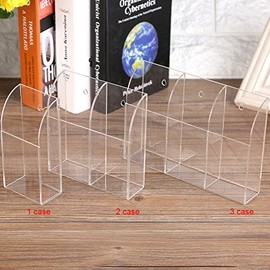 Soporte para Controles Acondicionador de Aire de Acrlico Caja de Almacenamiento Organizador con Control Remoto(DOS)                                   