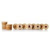 Ibili Linzer Cookie Set Christmas with 8 Cutters, Silver/Transparent/Red, 13