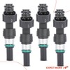 A-Premium - Inyectores de combustible compatibles con Nissan Versa 2009